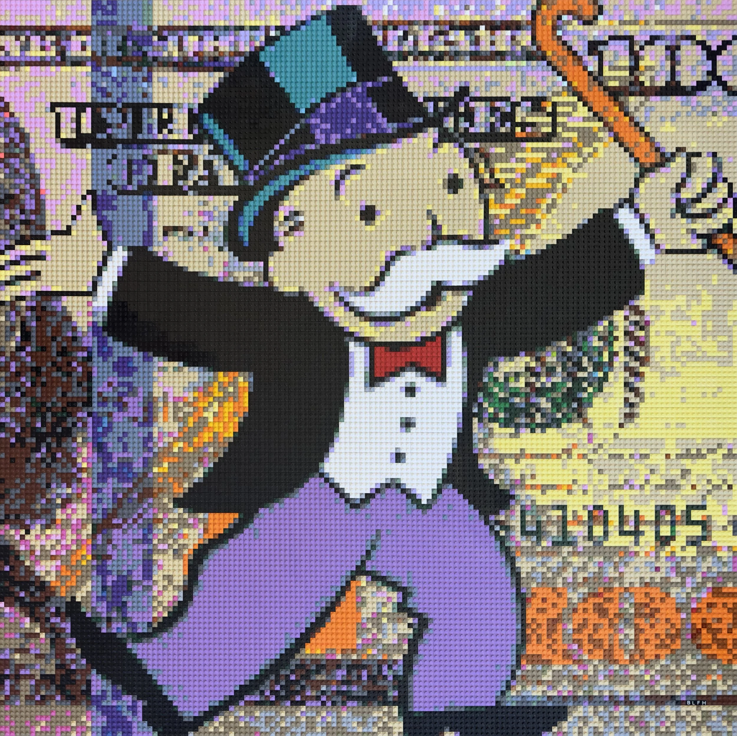 Mr. Monopoly Lego® Art Mosaic Portrait — BRIAN HANNA